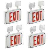 switchtoled wet location exit sign combo